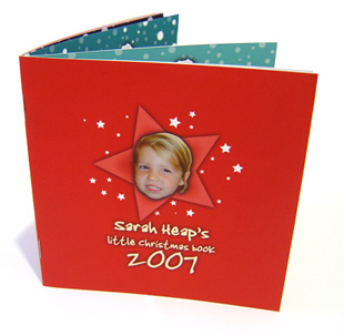Personalised Christmas Book - book cover